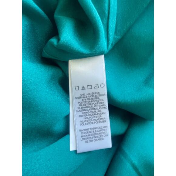 Dress the Population Women's Elle Sweetheart Neck Sheath Midi Dress Capri Medium - Picture 10 of 11